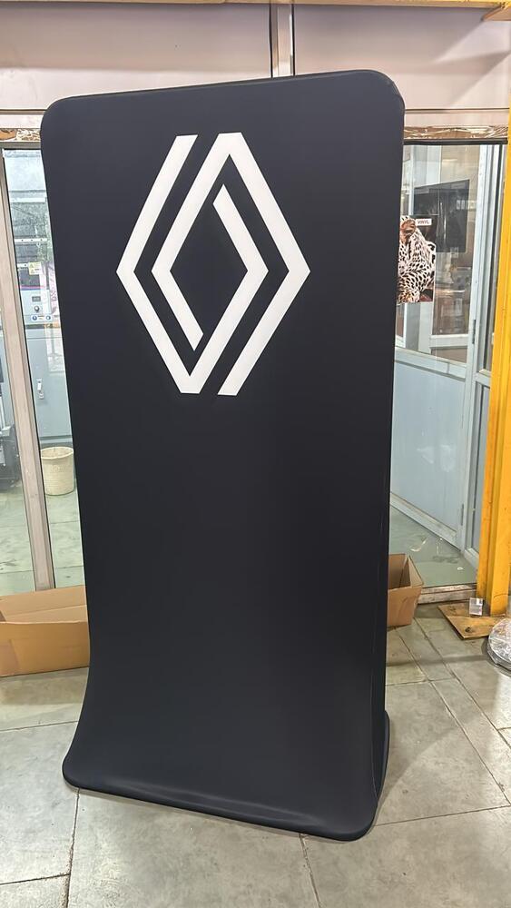 Fabric standee