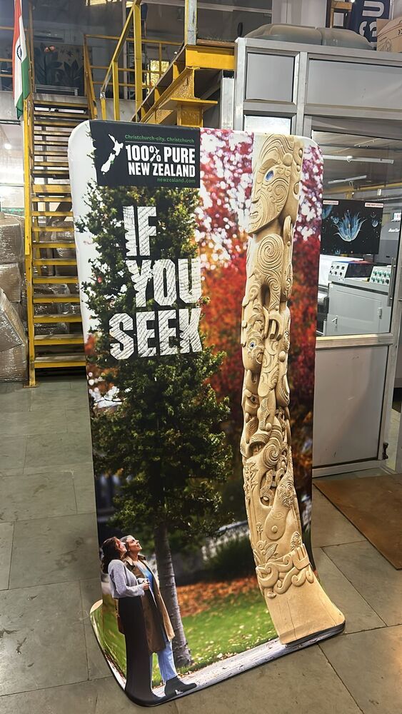 Fabric standee