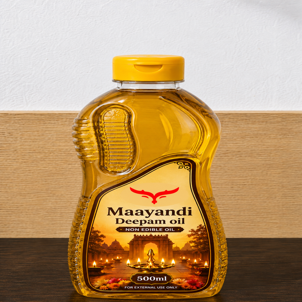 Maayandi Deepam Oil 500Ml - Application: Lighting Lamps