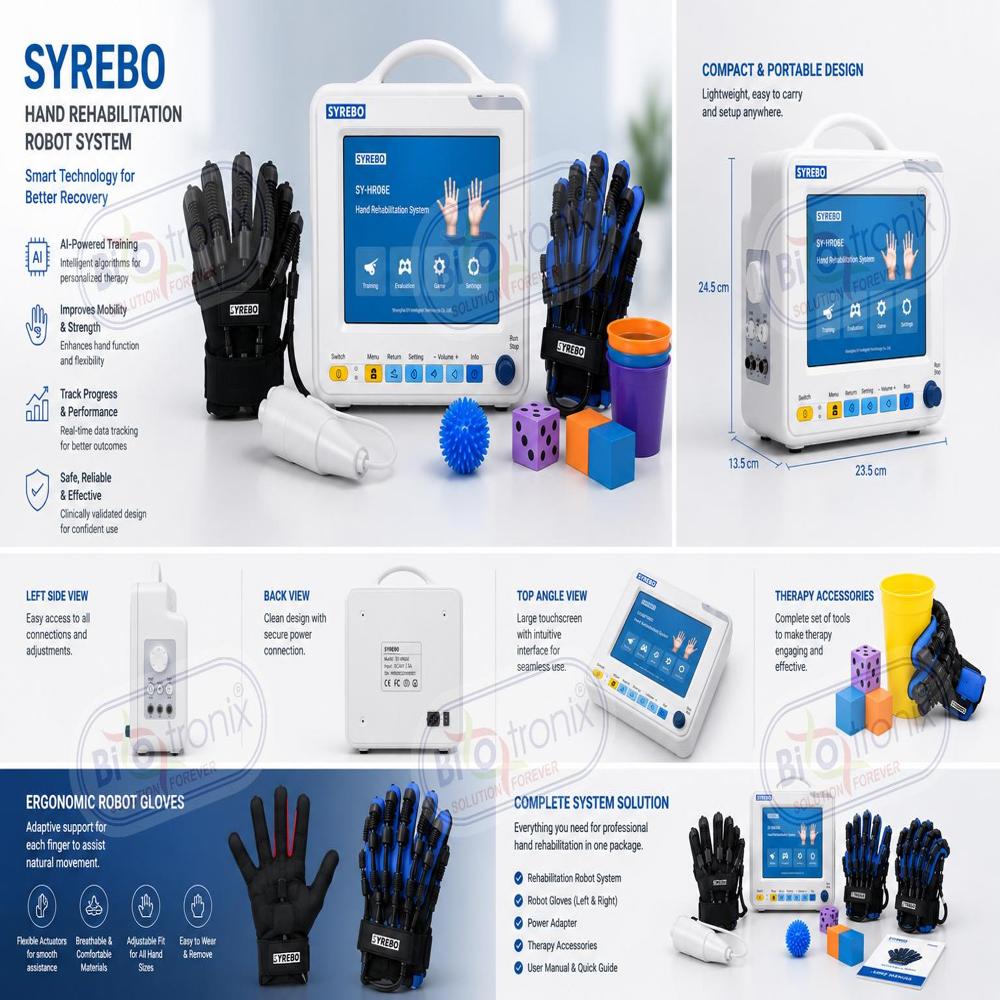 AI Assisted Finger Rehabilitation Gloves for Clinical Therapy