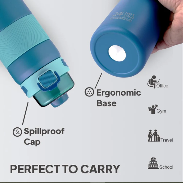  Cello Duro Apex Thermosteel Flask
