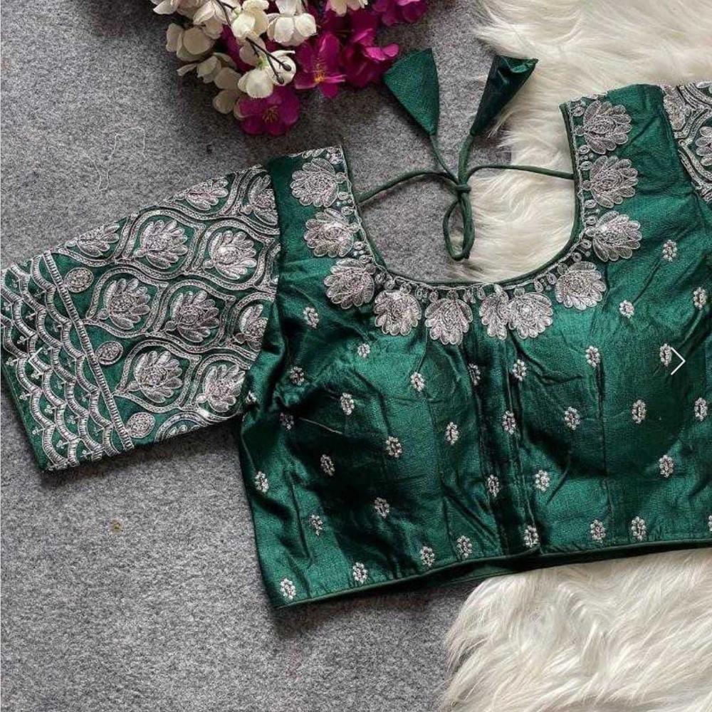 Womens Party Wear Heavy Work Blouse