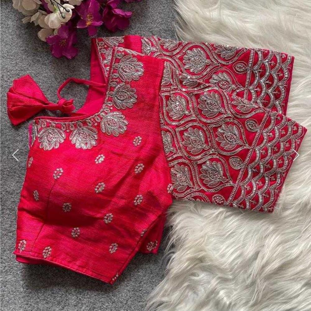 Womens Party Wear Heavy Work Blouse