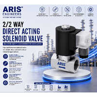 Aris 2-2 Way Direct Acting Solenoid Valve - Application: Water