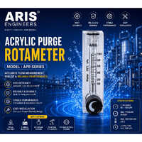 Aris Acrylic Purge Rotameter