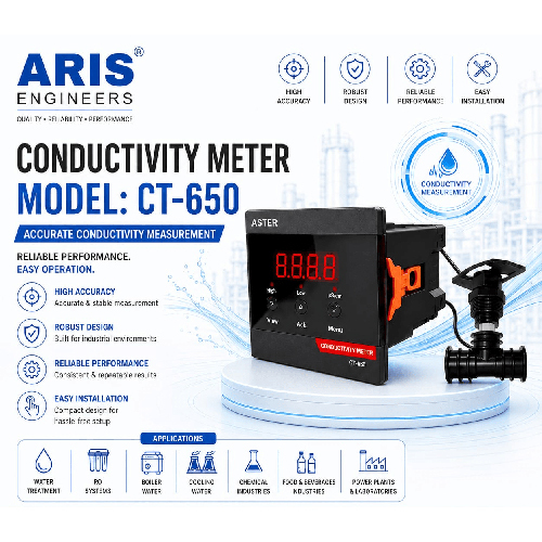 ARIS ASTER CT 650 Conductivity Meter