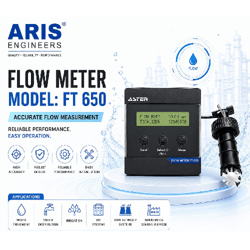 ARIS ASTER FT 650 Flow Meter