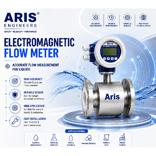 ARIS ELECTROMAGNETIC FLOW METER INTEGRAL