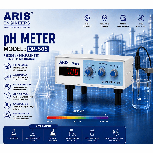 ARIS LABORATORY TABLE TOP PH METER DP  505