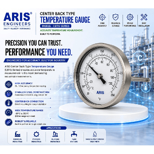 ARIS CENTER BACK TEMPERATURE GAUGE