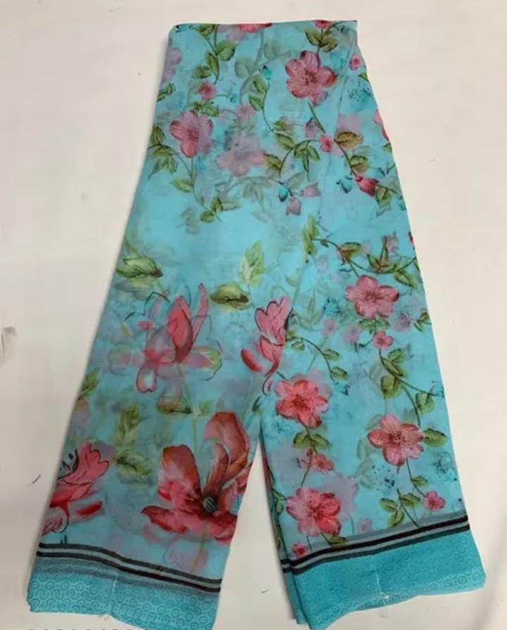 woman daily use printed saree