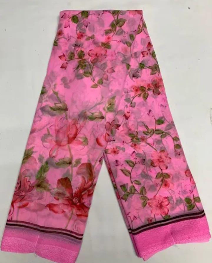 woman daily use printed saree