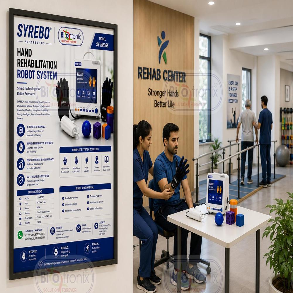 Innovative Robotic Hand Therapy Device for Physiotherapy