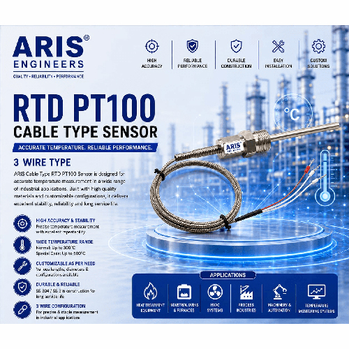 ARIS RTD PT 100 CABLE TYPE SENSOR