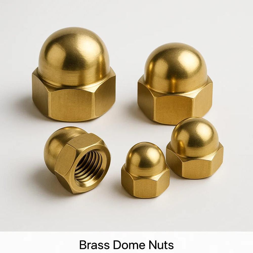 30mm Brass Cap Nuts