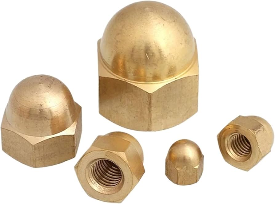 30mm Brass Cap Nuts