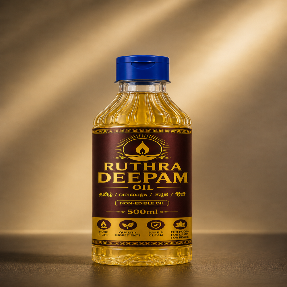 Ruthra Deepam Oil 500Ml - Application: Lighting Lamps