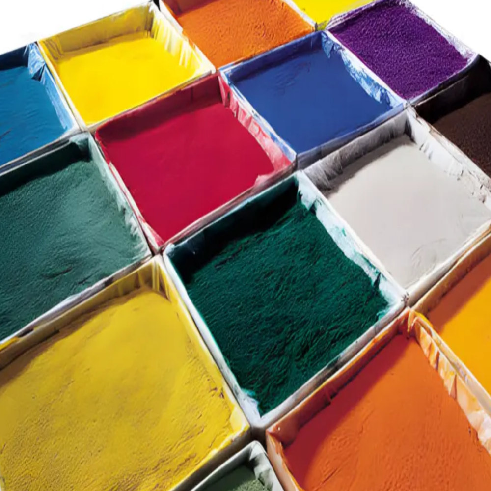 Weather-Resistant Powder Coatings - Saturated Polyester Acrylic Resin, 25 kg, Multi-Color | UV, Moisture, Impact Resistant, Smooth Finish
