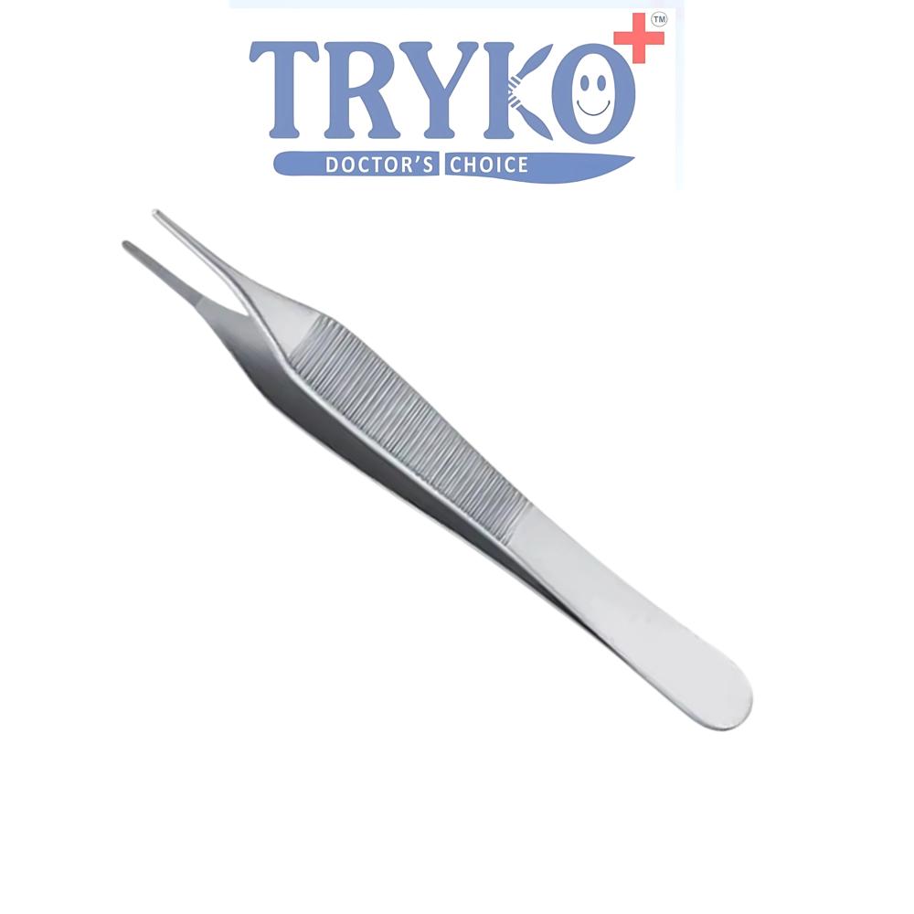 Adson Dissecting Forceps plane 8 Inch Brand TRYKO+
