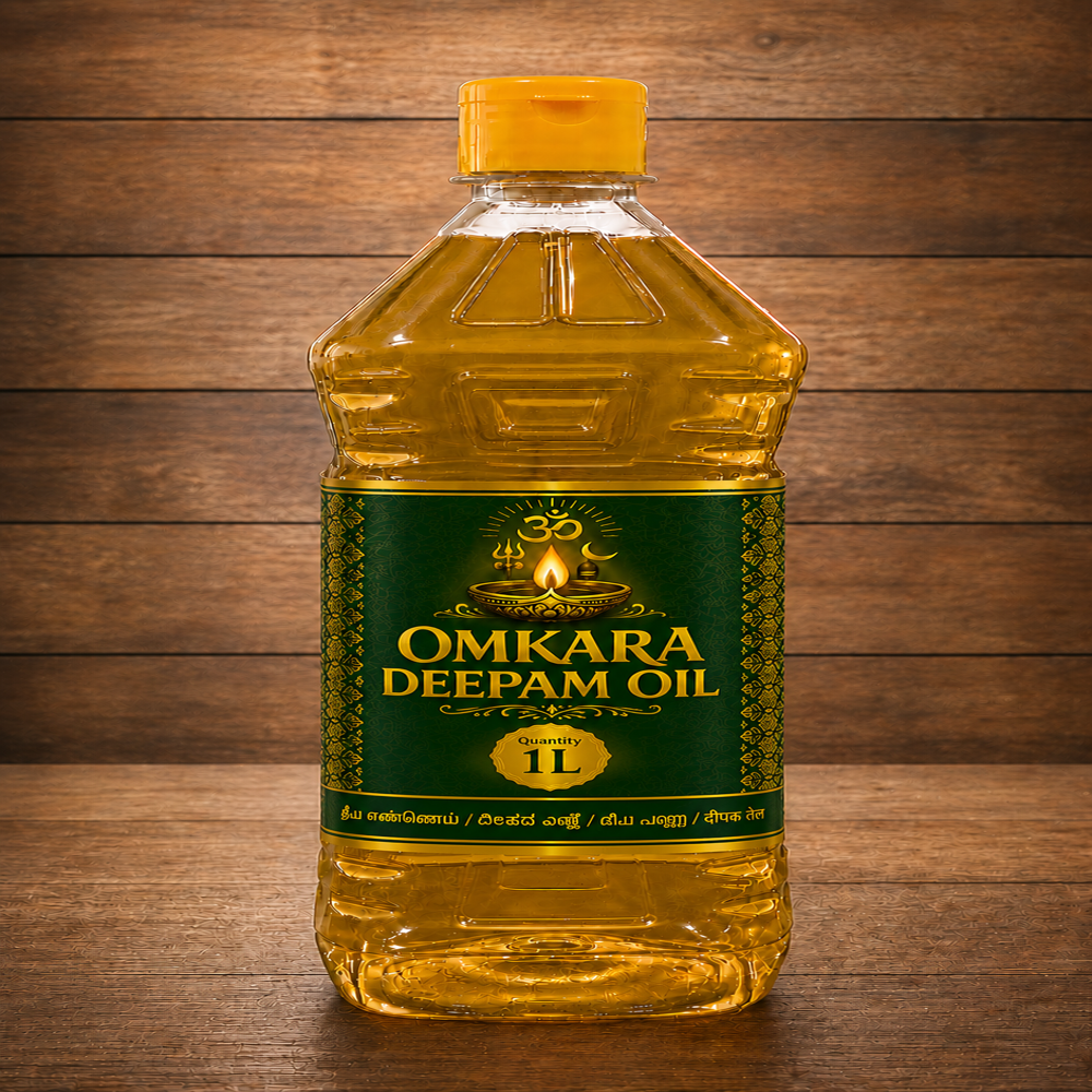 Omkara Deepam Oil 1Litre - Application: Lighting Lamps
