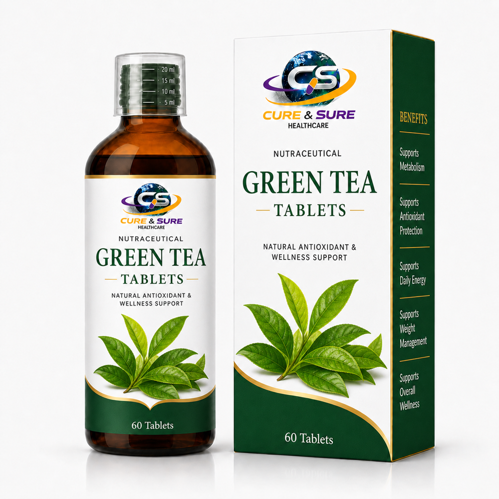 Nutraceuticals Green Tea Tablets Third Party Manufacturing - Age Group: Adults