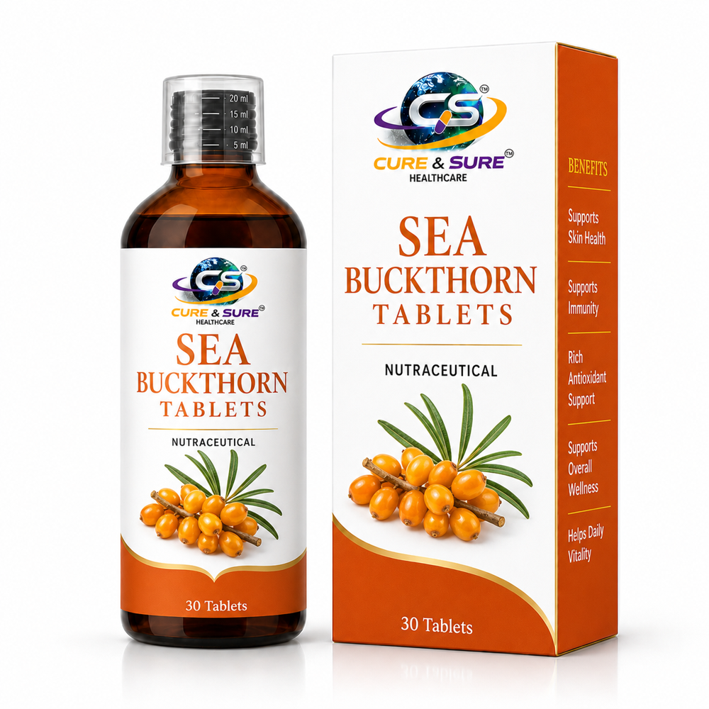 Nutraceuticals Sea Buckthorn Tablets Third Party Manufacturing