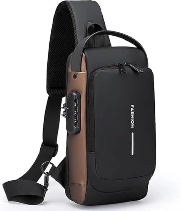 Water-Resistant Anti-Theft Chest Bag for Men & Women