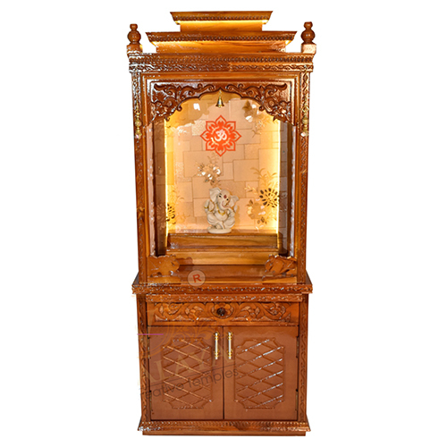 CNC-2 Pure Teakwood Temple