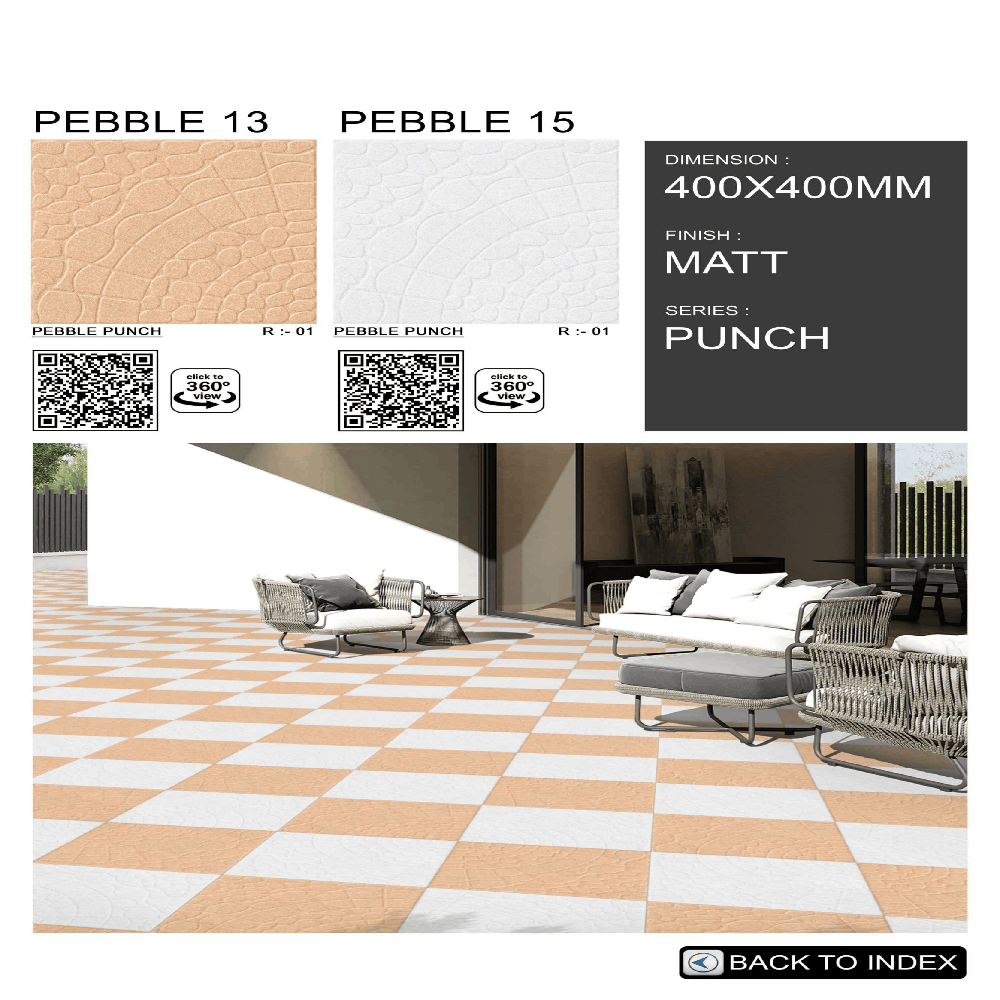400x400mm Parking tiles