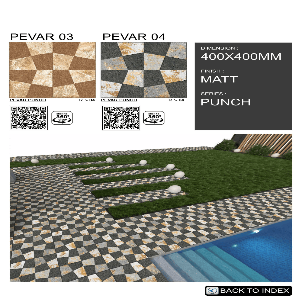 Anti Skid prarking tiles