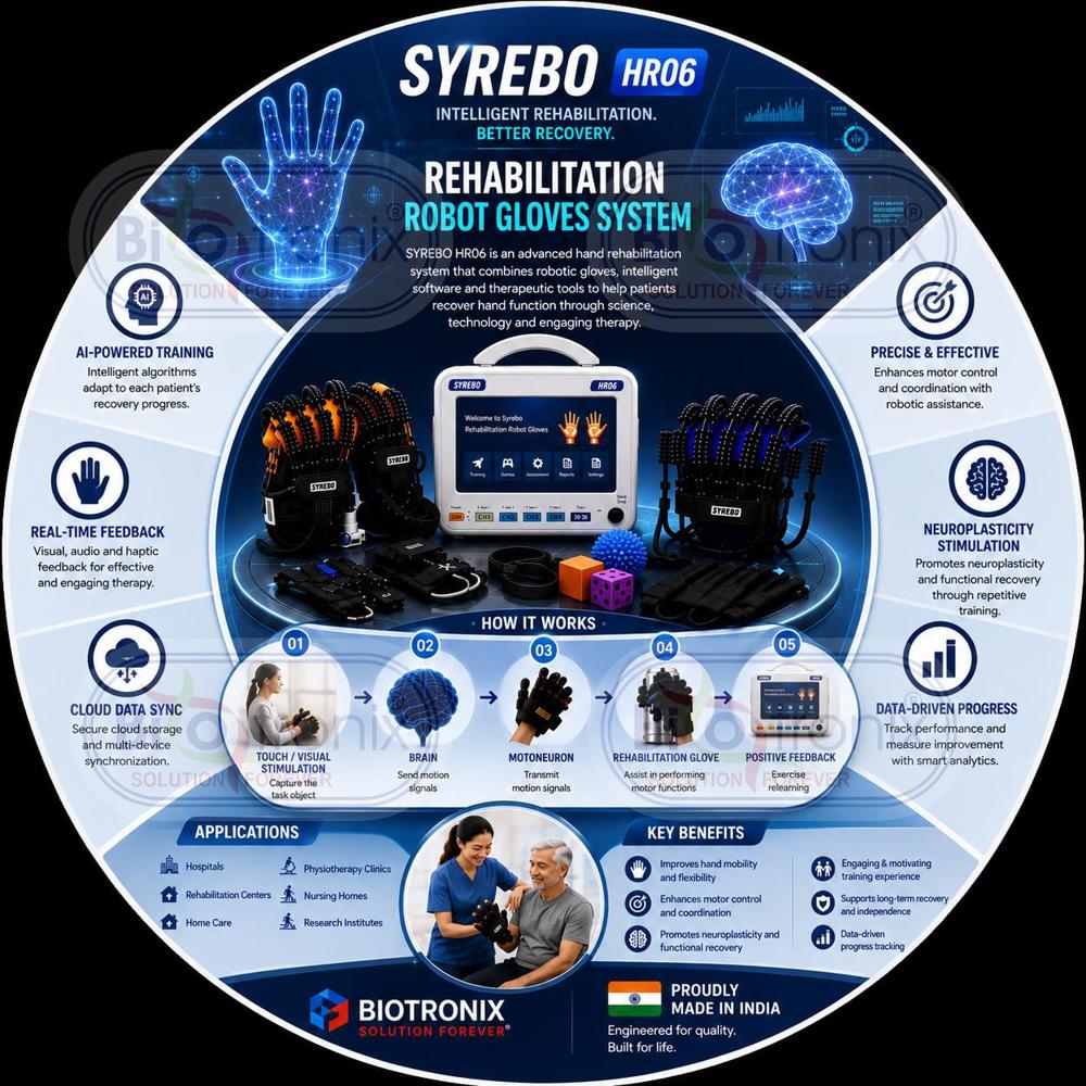 Clinical Robotic Hand Therapy Machine for Rehabilitation