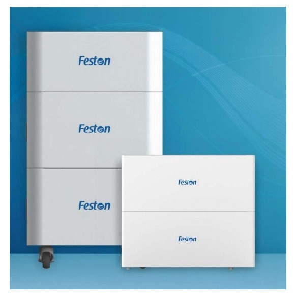 Feston Solar Storage Lifepo Rack Battery 100Ah 51.2Vdc 16 Parallel - Features: Life Cycle 6000
