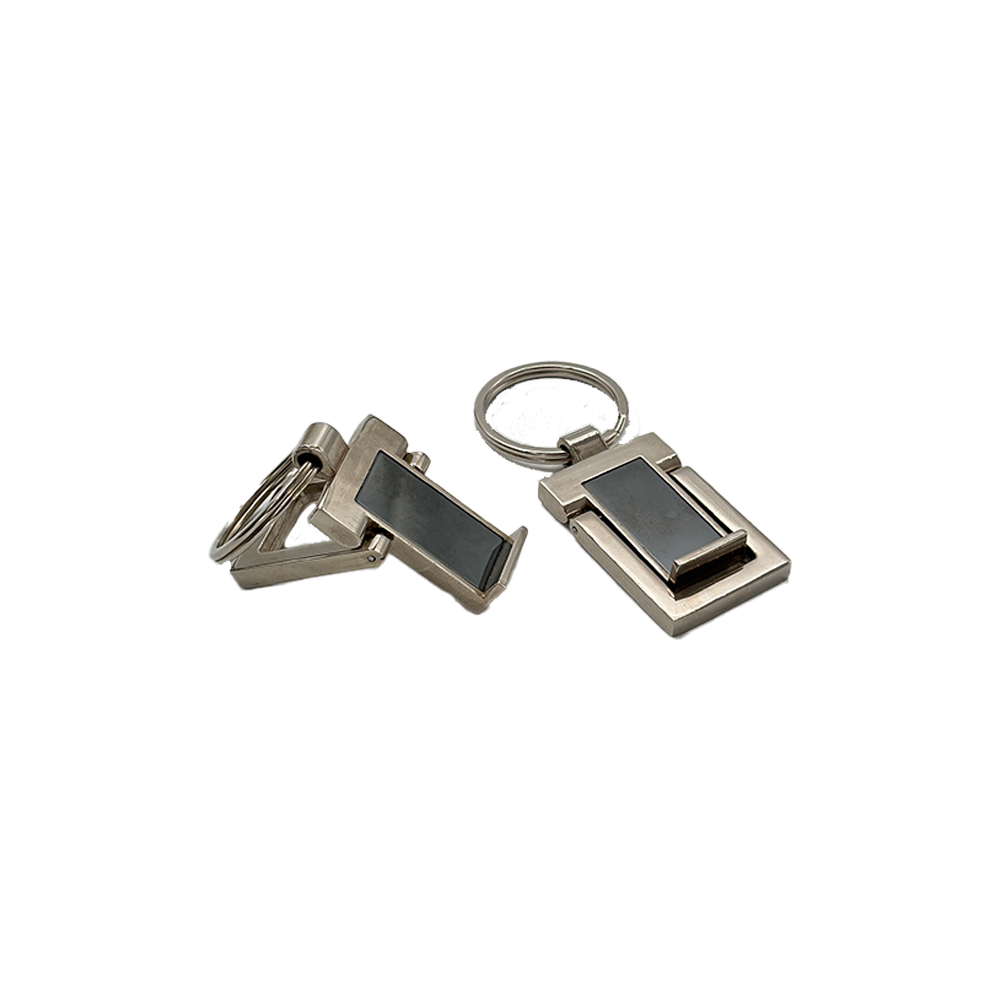 Mobile Stand Keychian - Color: Silver