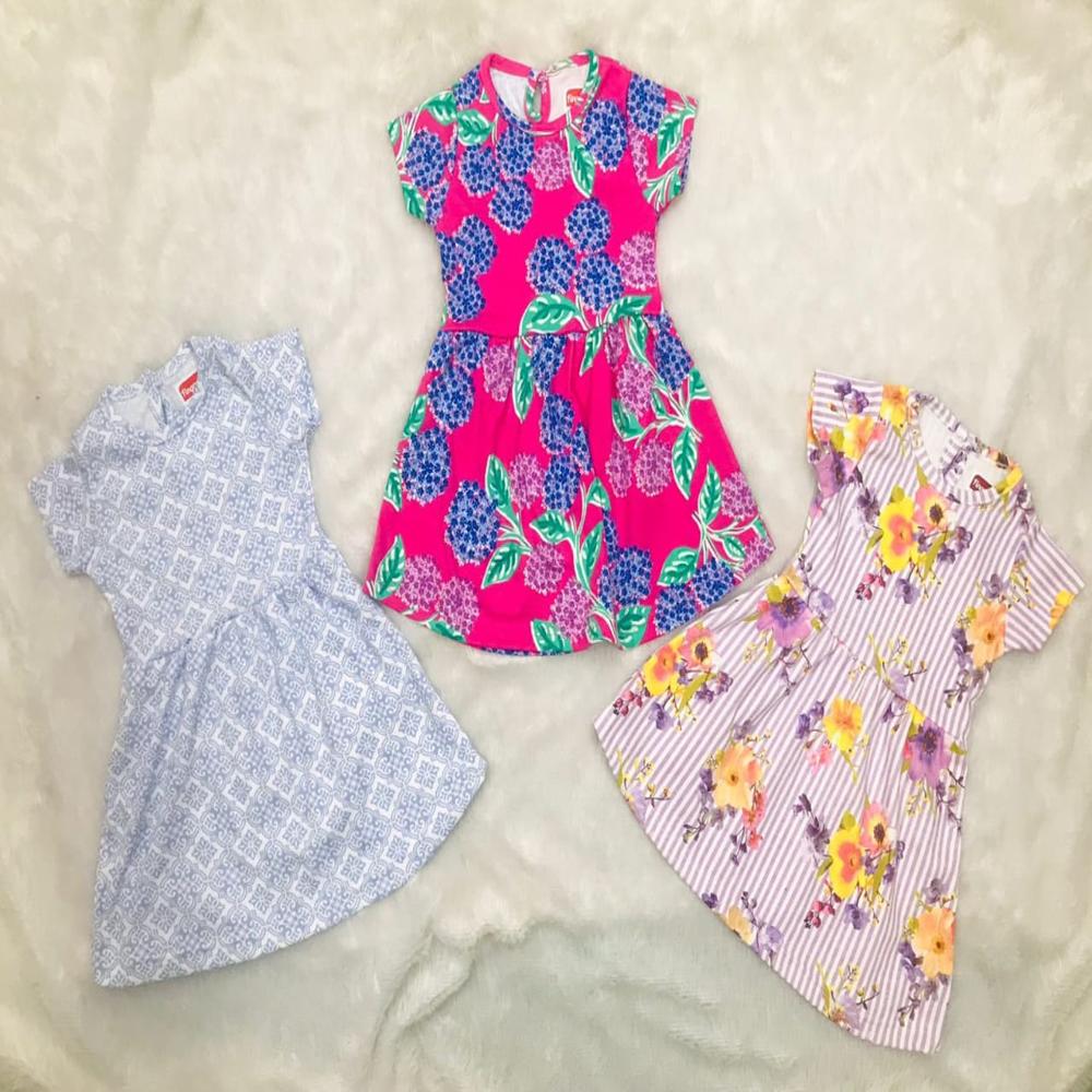 Kids colourful  frocks daily use collection