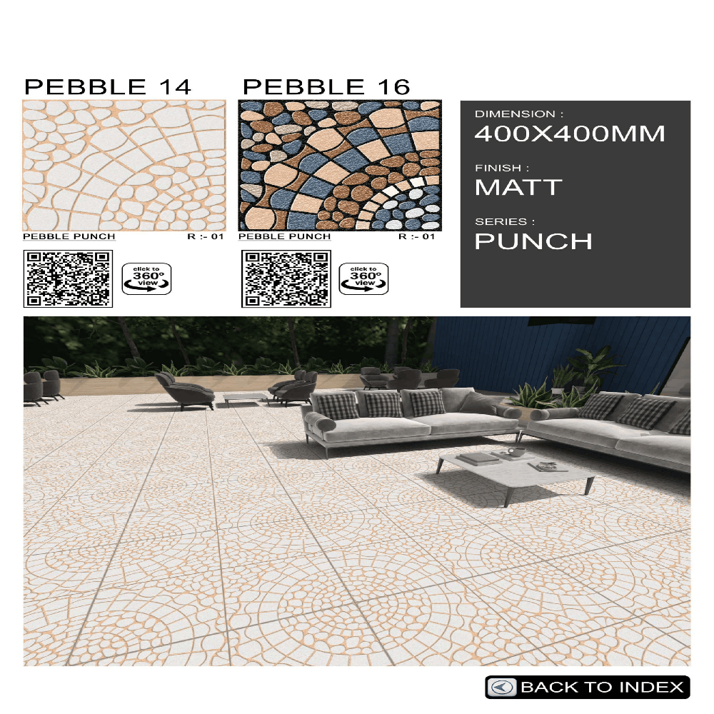 Commercial parking tiles