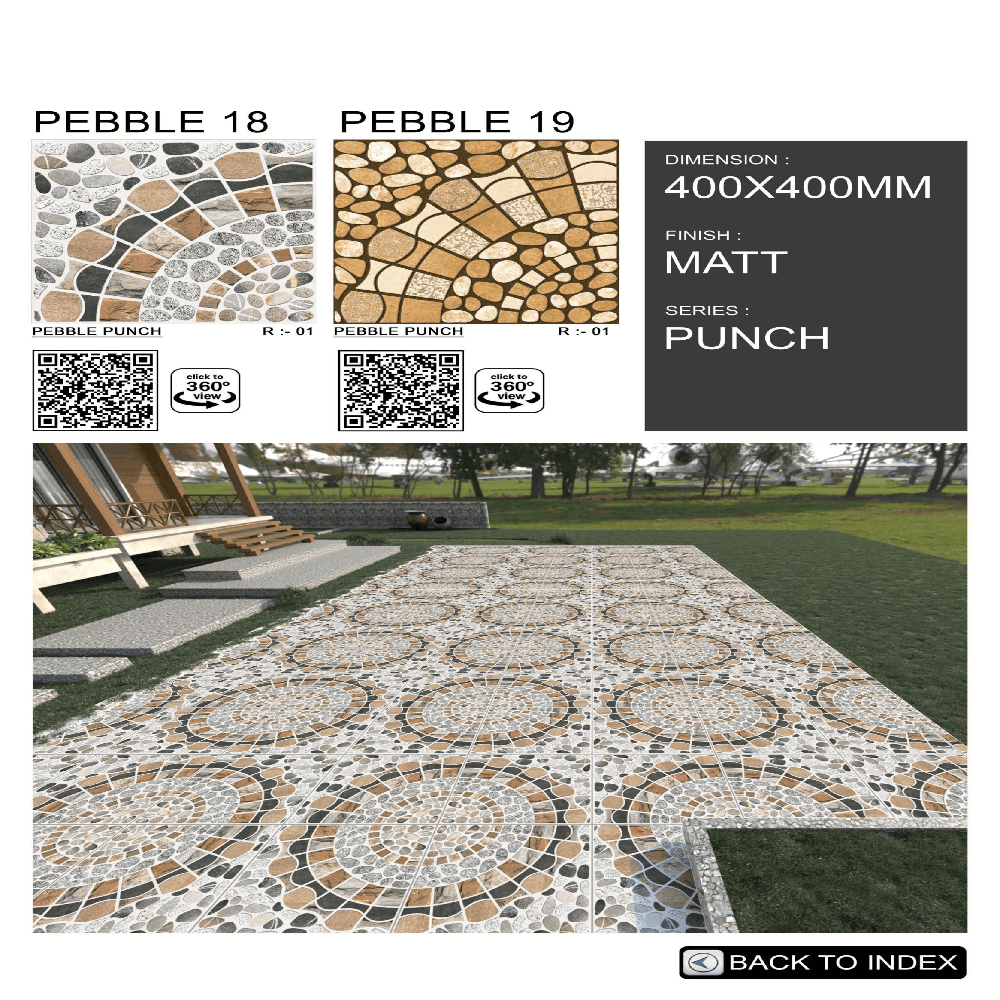 Commercial parking tiles