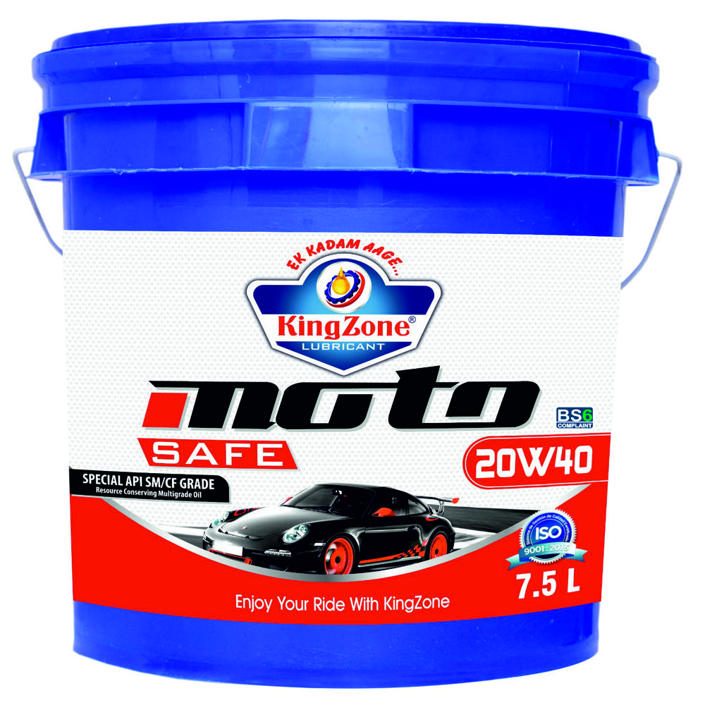 20W-40 Api 5Ltr Cf-4 Engine Oil - Color: Golden