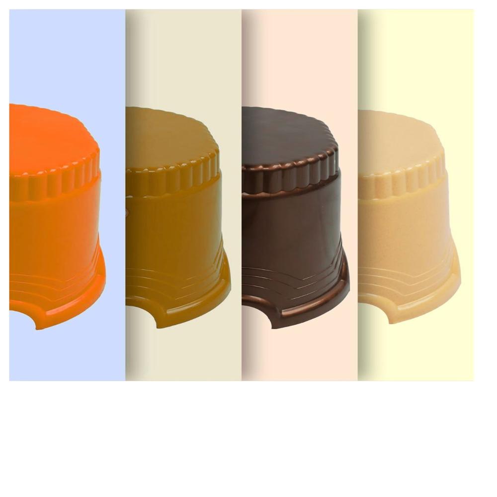 plastic BULLET ROUND STOOL