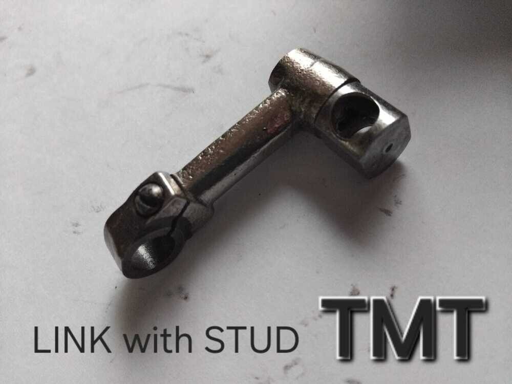 Needle Bar Connecting Link With Stud - Color: Silver