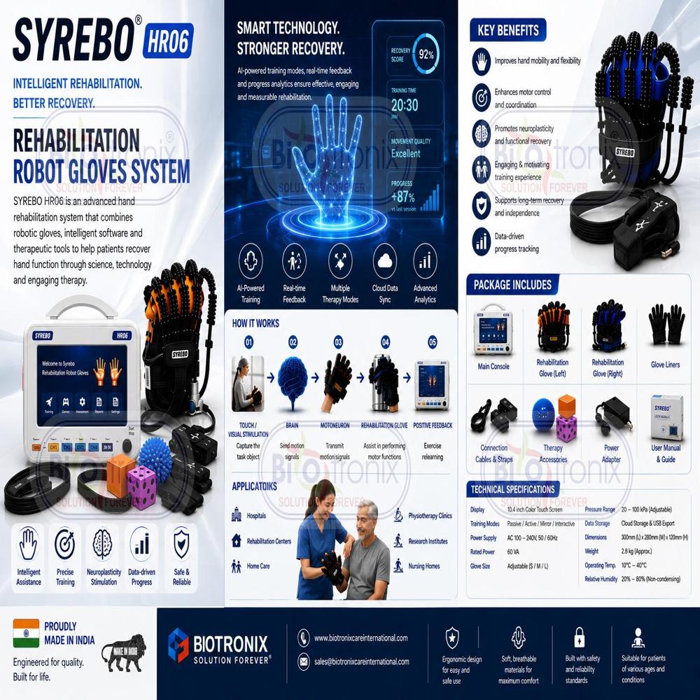 Finger Mobility Recovery Robot for Stroke Rehabilitation