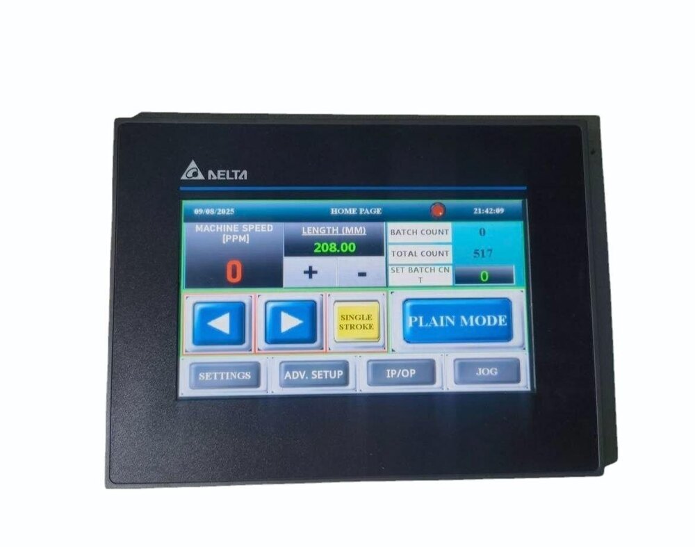 Delta Hmi Touch Panel - Frequency: 50/60 Hertz (Hz)