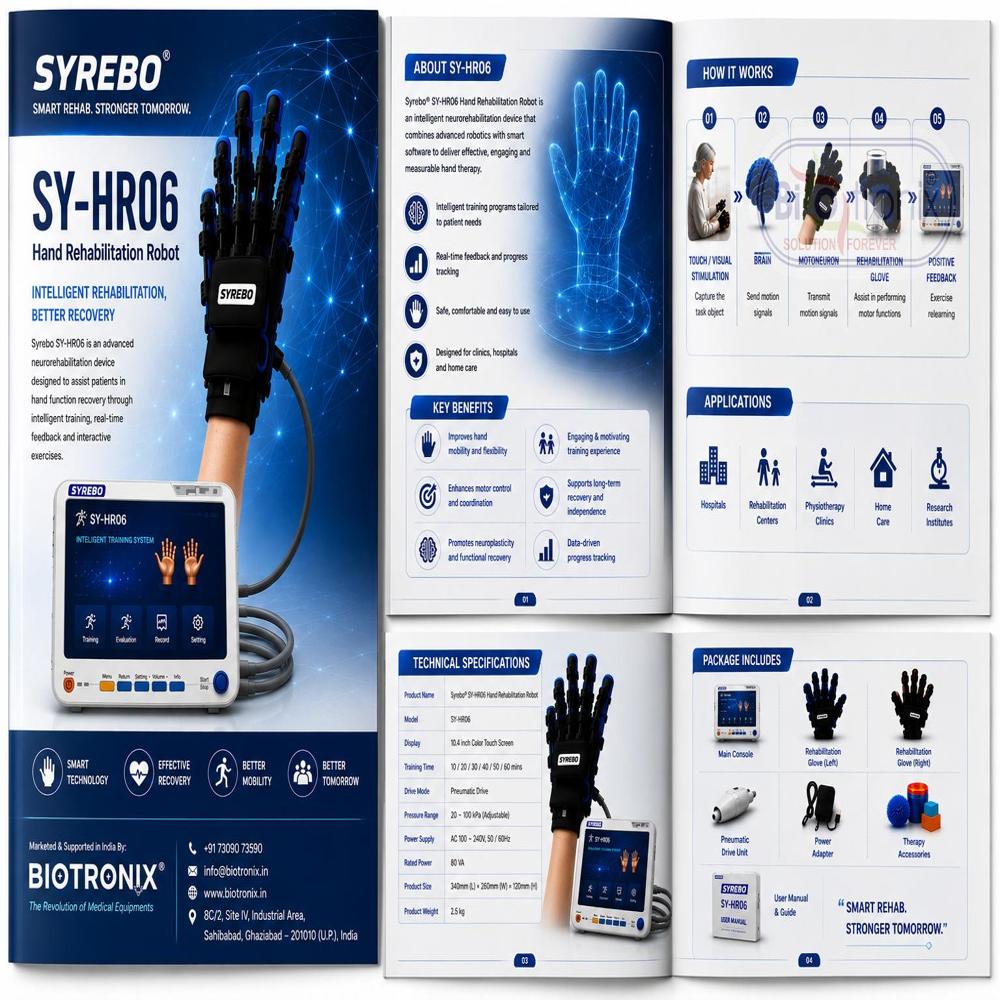 Intelligent Hand Therapy Equipment for Physiotherapy Centers
