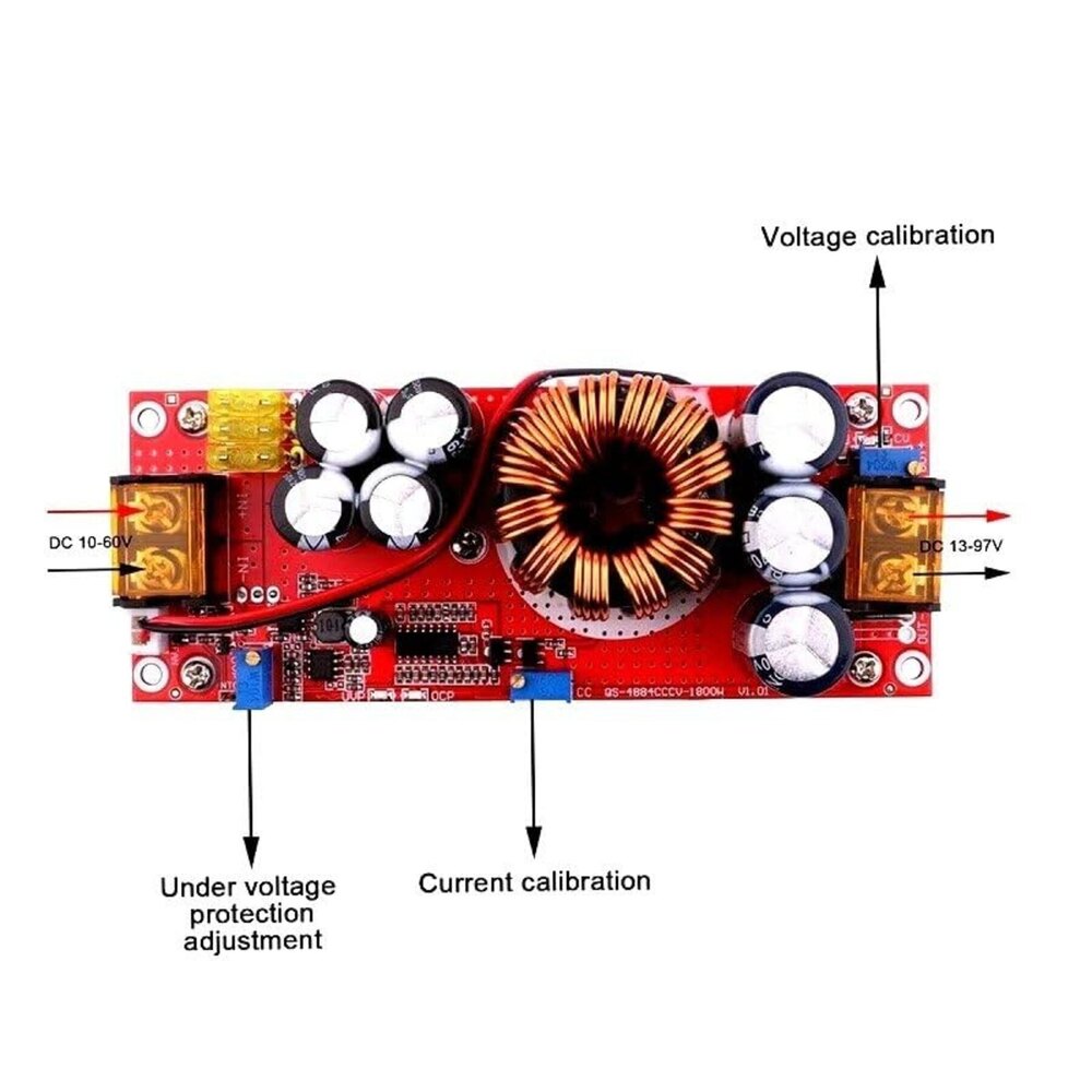 40a Buck Adjustable Dc Programmable Power Supply - Features: Durable