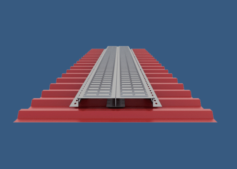 Commercial Solar Roof Top Walkway