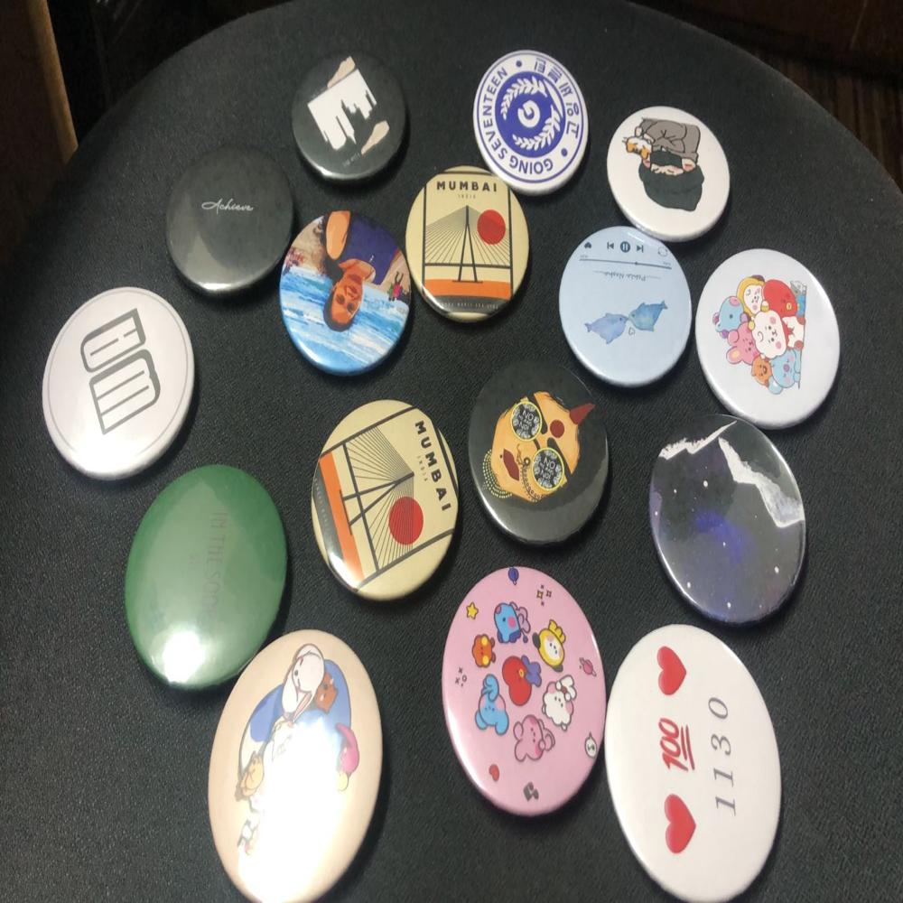 Button Badge 44mm - Color: Multicolor