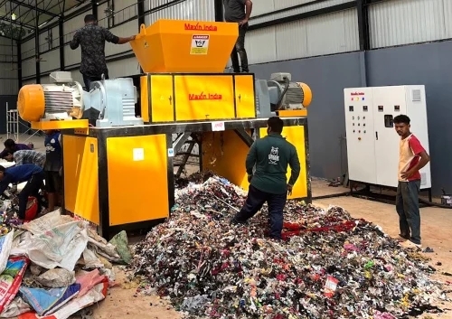 MSW Plastic Shredder