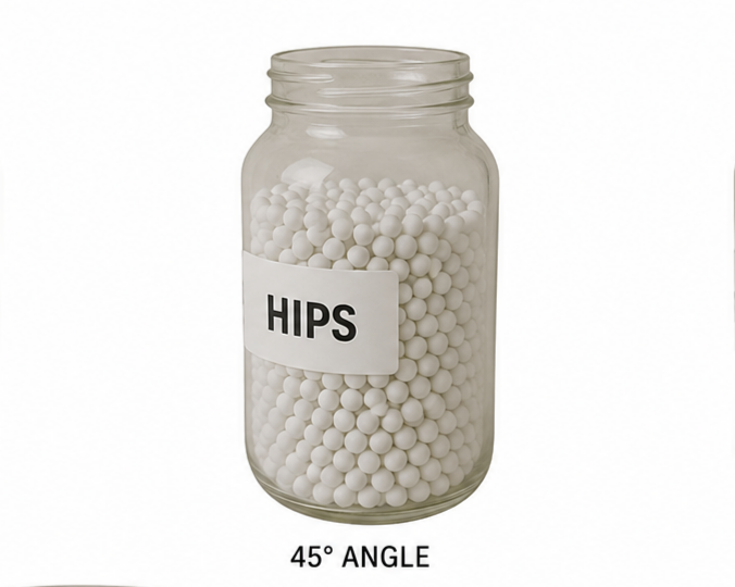 Hips Granules - High Impact Polystyrene, Multi-grade, White Color, Granule Form | Exceptional Impact Resistance, Durability & Versatility