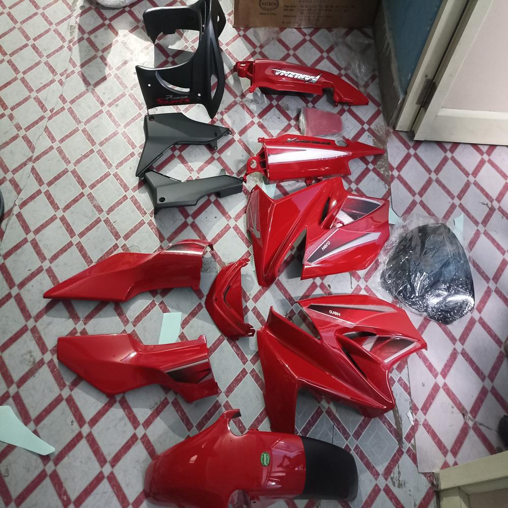 Red Color Hero Karizma R Full Body Kit
