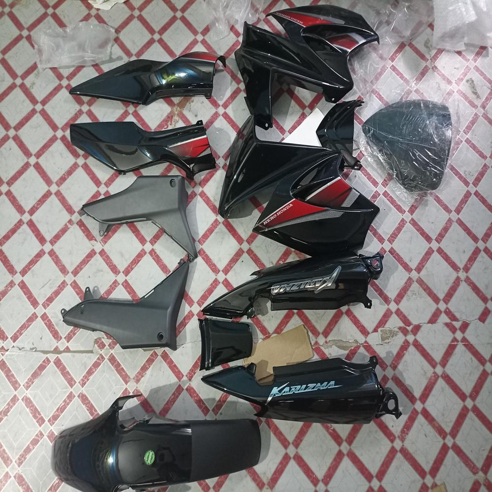 Hero Karizma Bike R Black Full Body Kit