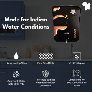 Ampereus AQUA xPURE 4 In 1 Copper RO Water Purifier